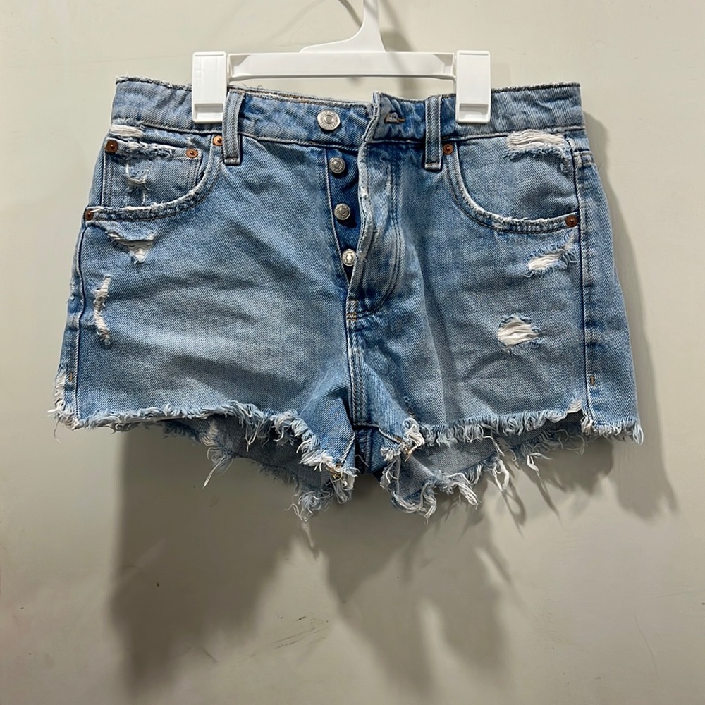 Zara jean shorts